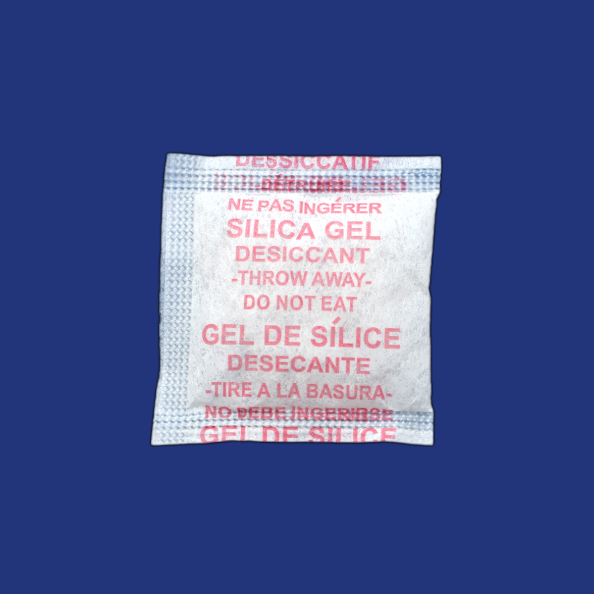 Silica Gel 5g — Vải Không Dệt — Đỏ