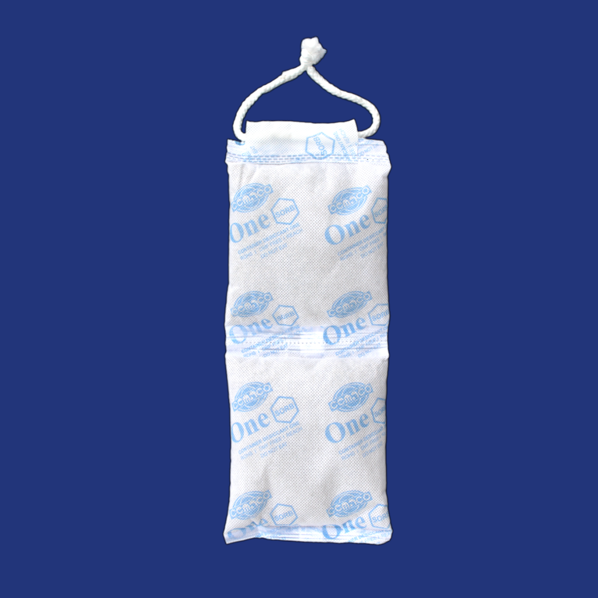 Silica Gel 500g x2 — Vải Không Dệt Có Logo — Dây Treo